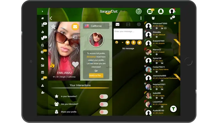 Banana-Chat android App screenshot 8